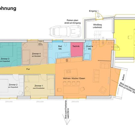 Kubus 28A Apartment Grafenberg  Luaran gambar